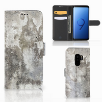 Samsung Galaxy S9 Plus Bookcase Beton Print - thumbnail