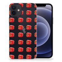 iPhone 12 | 12 Pro (6.1") Siliconen Case Paprika Red