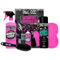 MUC-OFF Motorcycle Essentials Kit, Shampoo en kuismiddel voor de motorfiets