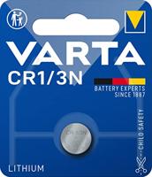 VARTA batterijen Electronics CR1/3N Lithium knoopcel 3V batterij verpakt per stuk knoopcellen in originele blisterverpakking van 1 exemplaar