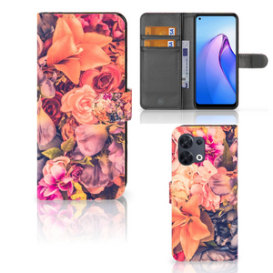 OPPO Reno8 Hoesje Bosje Bloemen