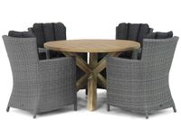 Garden Collections Venerdi/Sand City 120 cm rond dining tuinset 5-delig