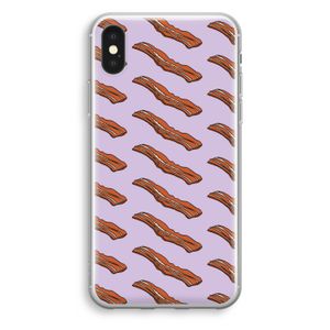 Bacon to my eggs #2: iPhone XS Transparant Hoesje