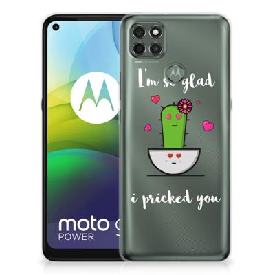 Motorola Moto G9 Power Telefoonhoesje met Naam Cactus Glad Motorola Moto G9 Power Telefoonhoesje met Naam Cactus Glad