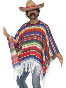 Poncho multikleur