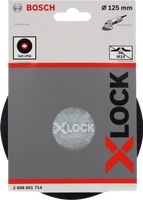 Bosch Accessoires X-LOCK Steunschijf voor fiberschijven 125 mm soft - 1 stuk(s) - 2608601714 - thumbnail