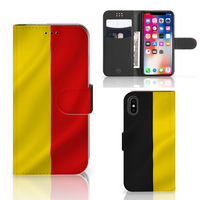 Apple iPhone X | Xs Bookstyle Case Belgische Vlag