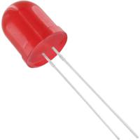 HuiYuan 10034R1D-EHE-C Bedrade LED Rood Rond 10 mm 900 mcd 50 ° 20 mA - thumbnail