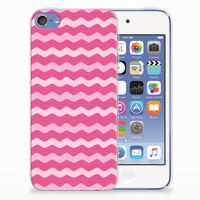 Apple iPod Touch 5 | 6 TPU bumper Waves Pink