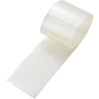 TRU COMPONENTS 93014c87e Krimpslang voor batterijen zonder lijm, transparant, 130 mm, 65 mm, krimpsnelheid: 2:1, 1 stuk