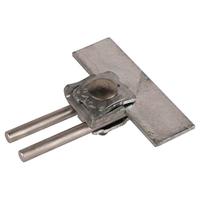 Dehn+Söhne vouwklem 365 010 st/tZn 0,7-8mm aansluitklem voor bliksembeveiliging 4013364096318