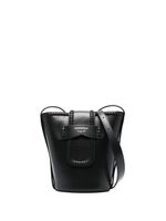 Emporio Armani sac seau en cuir à logo - Noir