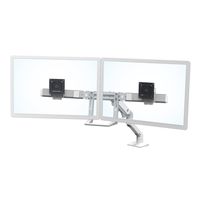 Ergotron HX Dual Arm Desk Mount Monitor-tafelbeugel 2-voudig 38,1 cm (15) - 81,3 cm (32) Wit Draaibaar, In hoogte verstelbaar, Kantelbaar, Zwenkbaar - thumbnail