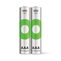 GP RECYKO AAA batterij Micro NiMH 650 mAh, 1,2 V, 2 stuks