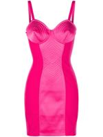 Jean Paul Gaultier Mini-jurk met print - Roze