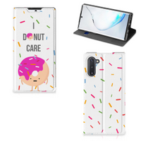 Samsung Galaxy Note 10 Flip Style Cover Donut Roze - thumbnail