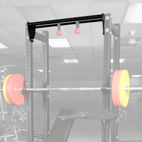 Body-Solid SPRDCB Half Rack Attachment Dual Chin Bar - thumbnail