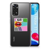 Xiaomi Redmi 10 | Redmi Note 11 4G Silicone Back Cover Popart Princess - thumbnail