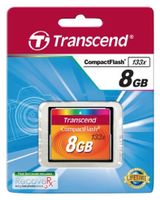 Transcend Standart 133x CF-kaart 8 GB - thumbnail