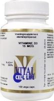 Vital Cell Life Vitamine D3 15mcg (100 caps) - thumbnail