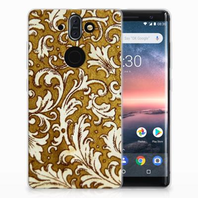 Siliconen Hoesje Nokia 9 | 8 Sirocco Barok Goud