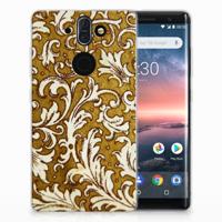Siliconen Hoesje Nokia 9 | 8 Sirocco Barok Goud