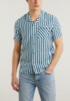 vidaXL 2-delige Badkamermeubelset spaanplaat hoogglans wit