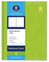 Agenda 2023 Ryam Weekend Desk Lazio 7dagen/2pagina&apos;s assorti