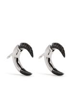 Shaun Leane petites boucles d'oreilles Talon en or blanc 18ct ornées de diamants - Argent - thumbnail