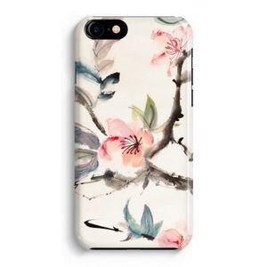 Japanse bloemen: Volledig Geprint iPhone 7 Plus Hoesje