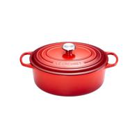 LE CREUSET - Signature - Braadpan ovaal 29cm 4,70l Kersenrood - thumbnail