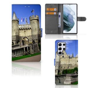 Samsung Galaxy S22 Ultra Flip Cover Kasteel