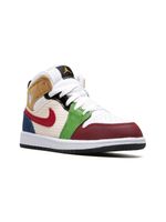 Jordan Kids baskets montantes Jordan 1 SE 'Patchwork' - Blanc