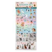 Creative Craft Group Stickerset Honden, 100st. - thumbnail