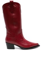 Scarosso bottines Dolly en cuir - Rouge