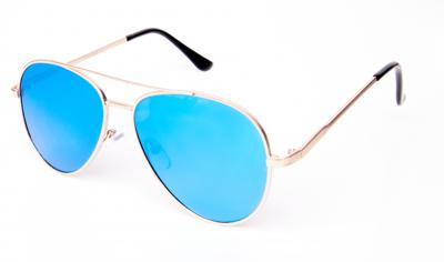 Kost zonnebril unisex cat.3 blauw (19 209)