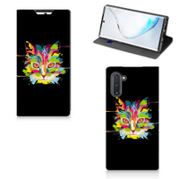 Samsung Galaxy Note 10 Magnet Case Cat Color - thumbnail