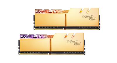 G.Skill Trident Z Royal F4-3600C18D-64GTRG - Geheugen - DDR4 - 64 GB: 2 x 32 GB - 288-PIN - 3600 MHz - CL18