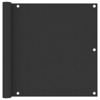 vidaXL Balkonscherm 90x500 cm oxford stof antraciet vidaXL Balkonscherm 90x500 cm oxford stof antraciet