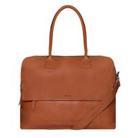 MyK Bag Focus Schoudertas / Handtas 15'' Caramel