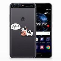 Huawei P10 Telefoonhoesje met Naam Cow - thumbnail