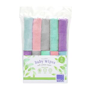 Herbruikbare babydoekjes (x10) BAMBINO MIO wolk