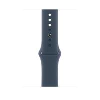 Apple Watch Band - Sportbandje - 45 mm - Stormblauw - M/L