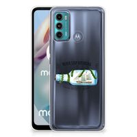 Motorola Moto G60 Telefoonhoesje met Naam Boho Bottle