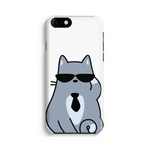 Cool cat: iPhone 8 Volledig Geprint Hoesje