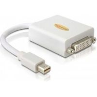 DeLOCK Adapter mini Displayport / DVI FM 0,18 m mini Displayport 20-pin M DVI 24+5 pin FM Wit - thumbnail