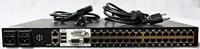 Raritan Dominion KX III KVM-schakelaar, rackmontage, zwart, ingang (USB, DVI-D, 10/100/1000Base-T(X), HTTPS, SNMP, 1920 x 1080 pixels