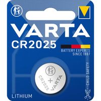 Varta Lithium-Knoopcelbatterij CR2025 | 3 V DC | Zilver | 10 stuks - VARTA-CR2025 VARTA-CR2025 - thumbnail