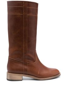 Scarosso bottes en cuir - Marron