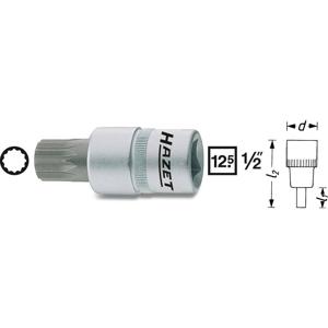 Hazet 990-8 990-8 Dopsleutel-bitinzet 1/2 (12.5 mm)